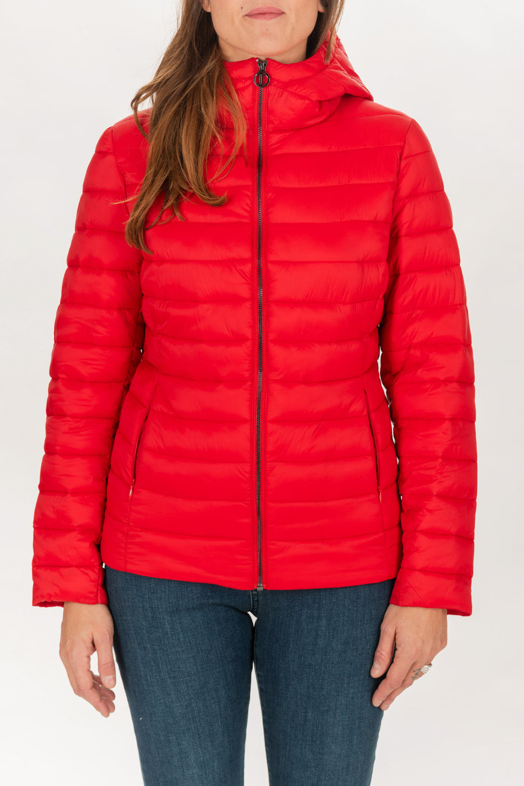 Piumino 100 grammi rosso