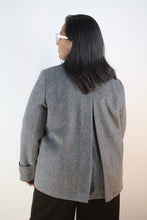Carica l&#39;immagine nel visualizzatore di Gallery, Cappotto maglia grigio melange
