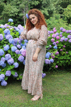 Carica l&#39;immagine nel visualizzatore di Gallery, Abito Curvy lungo cotone fantasia cashemere.
