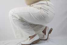 Carica l'immagine nel visualizzatore di Gallery, Jeans wide avorio

