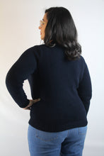Carica l'immagine nel visualizzatore di Gallery, Maglia cotone blu con ricamo Saint Tropez
