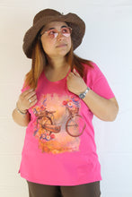 Carica l'immagine nel visualizzatore di Gallery, T-shirt cotone fantasia

